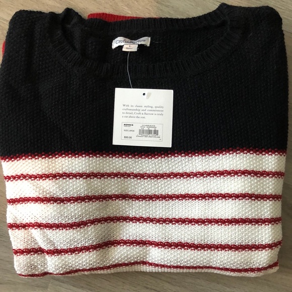 Kohl’s Croft & Barrow Sweater size L - Picture 6 of 6
